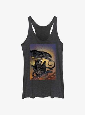 Alien Two Xenomorphs Girls Tank