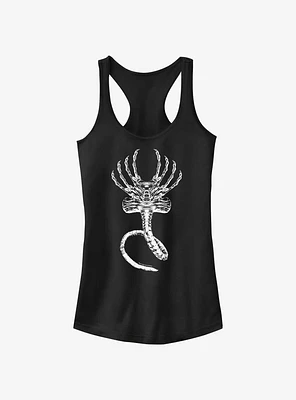 Alien Face Hugger Extended Girls Tank