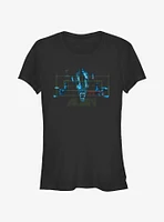 Alien Locked On Girls T-Shirt