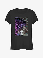 Alien Xenomorph Portrait Girls T-Shirt