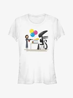 Alien Happy Birthday Xenomorph Girls T-Shirt