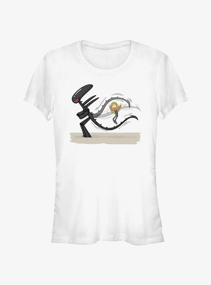 Alien Double Dutch Xenomorph Girls T-Shirt