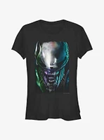 Alien Xenomorph Fase Close Up Girls T-Shirt