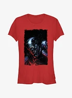 Alien Portrait Girls T-Shirt