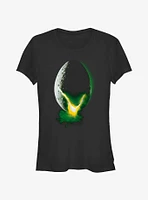 Alien Egg Hatching Girls T-Shirt