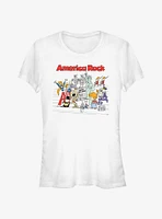 Schoolhouse Rock America Group Girls T-Shirt