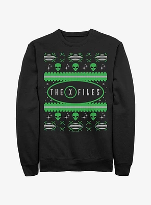 The X-Files Ugly Christmas Sweatshirt