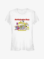 Schoolhouse Rock Multiplication Group Girls T-Shirt