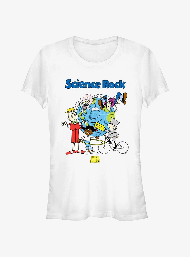 Schoolhouse Rock Science Group Girls T-Shirt