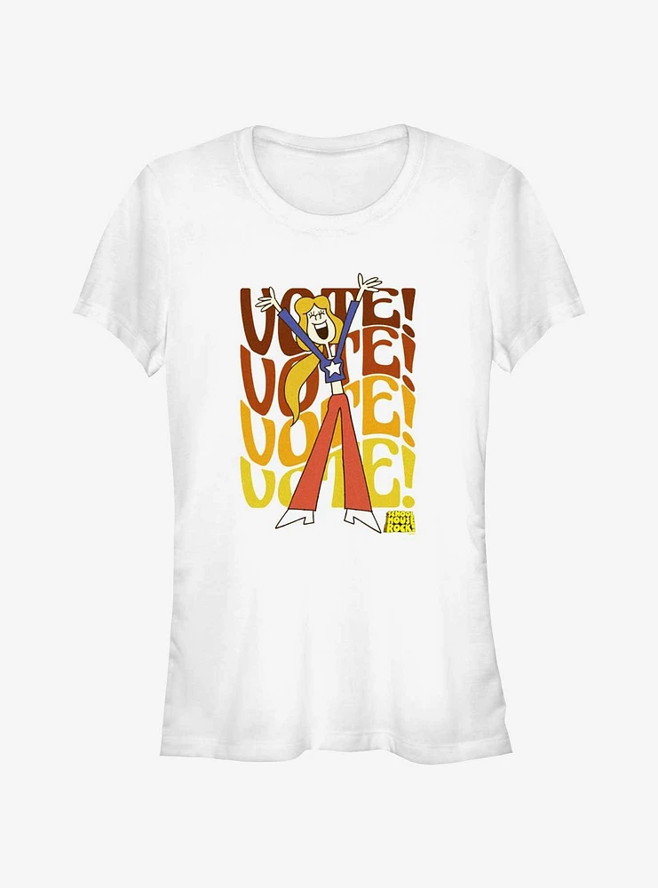 Schoolhouse Rock Vote Girls T-Shirt