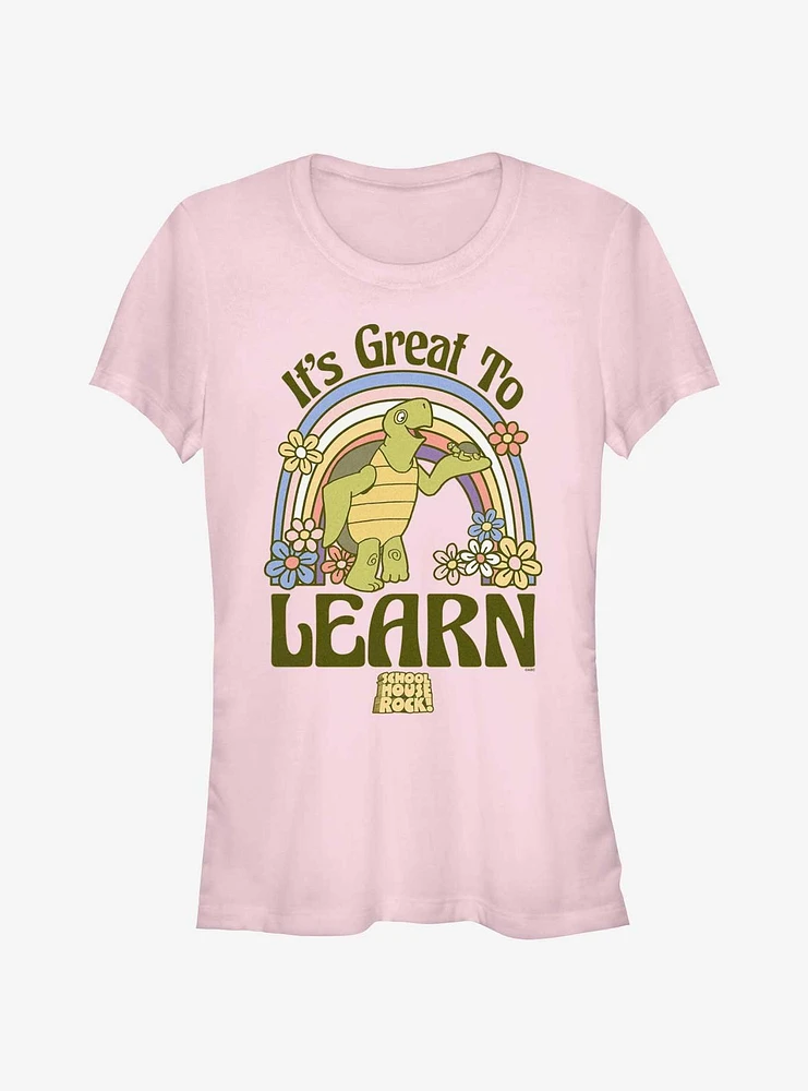 Schoolhouse Rock It's Great To Learn Girls T-Shirt