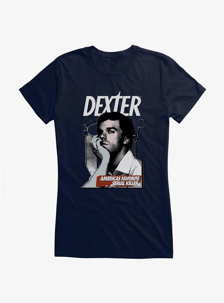 Dexter Americas Favorite Serial Killer Girls T-Shirt