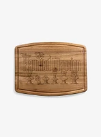 Disney Haunted Mansion Busts Acacia Cutting Board