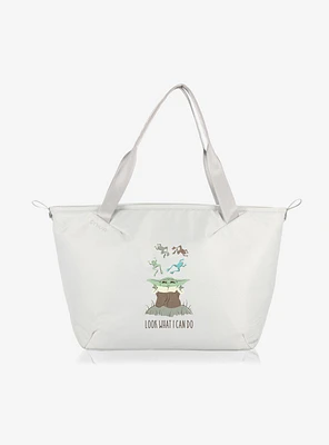 Star Wars The Mandalorian Grogu Tarana Soft Cooler Tote Bag