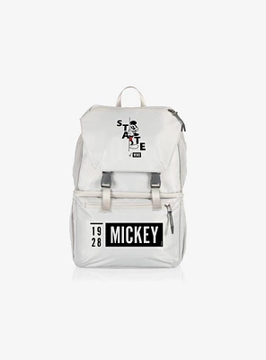 Disney Mickey Mouse White Tarana Backpack Soft Cooler Bag