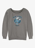 A Year Without Santa Cool Collegiate Girls Slouchy Sweatshirt