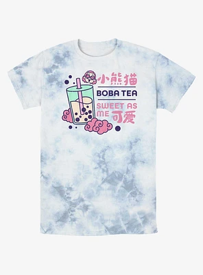 Turning Red Boba Tea Tie-Dye T-Shirt