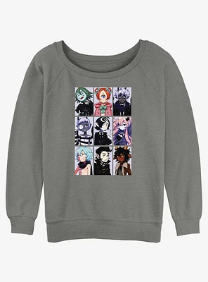 Devils Candy Class Photo Womens Slouchy Sweatshirt