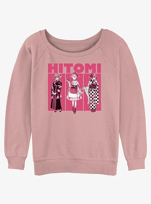 Devils Candy Hitomi Panels Womens Slouchy Sweatshirt