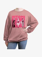 Devils Candy Hitomi Panels Womens Oversized Sweatshirt