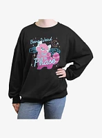 Turning Red Being Weird Womens Oversized Sweatshirt