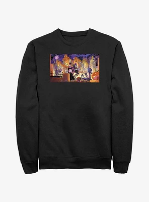 Devils Candy Halloween Wallpaper Sweatshirt