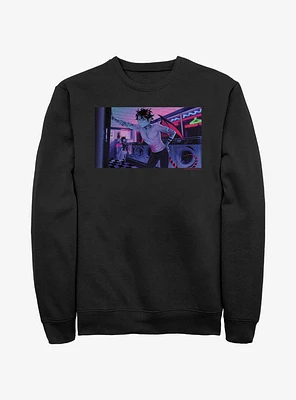 Devils Candy Laundry Day Wallpaper Sweatshirt