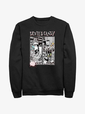 Devils Candy Comic Panels Sweatshirt