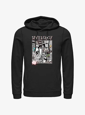 Devils Candy Comic Panels Hoodie