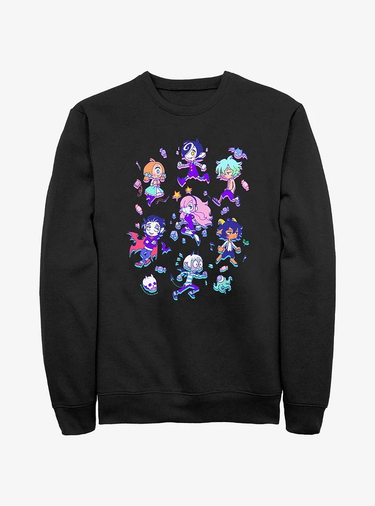 Devils Candy Chibi Jumble Sweatshirt