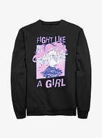 Devils Candy Fight Like A Girl Sweatshirt