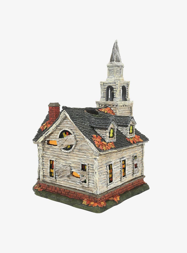 Elvira Fallen Church Hot Properties Village Figure