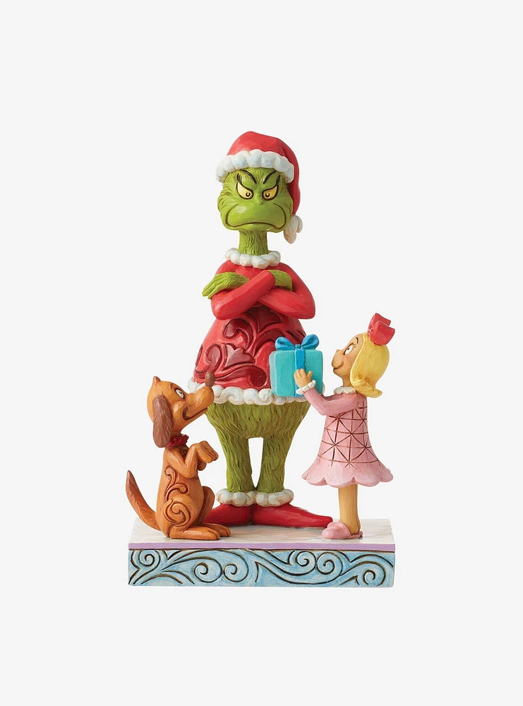 The Grinch Max and Cindy Jim Shore Figure