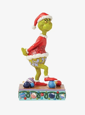 The Grinch Stepping on Ornaments Jim Shore Figure