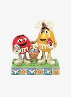 M&M's Red & Yellow Bunny Jim Shore Figure