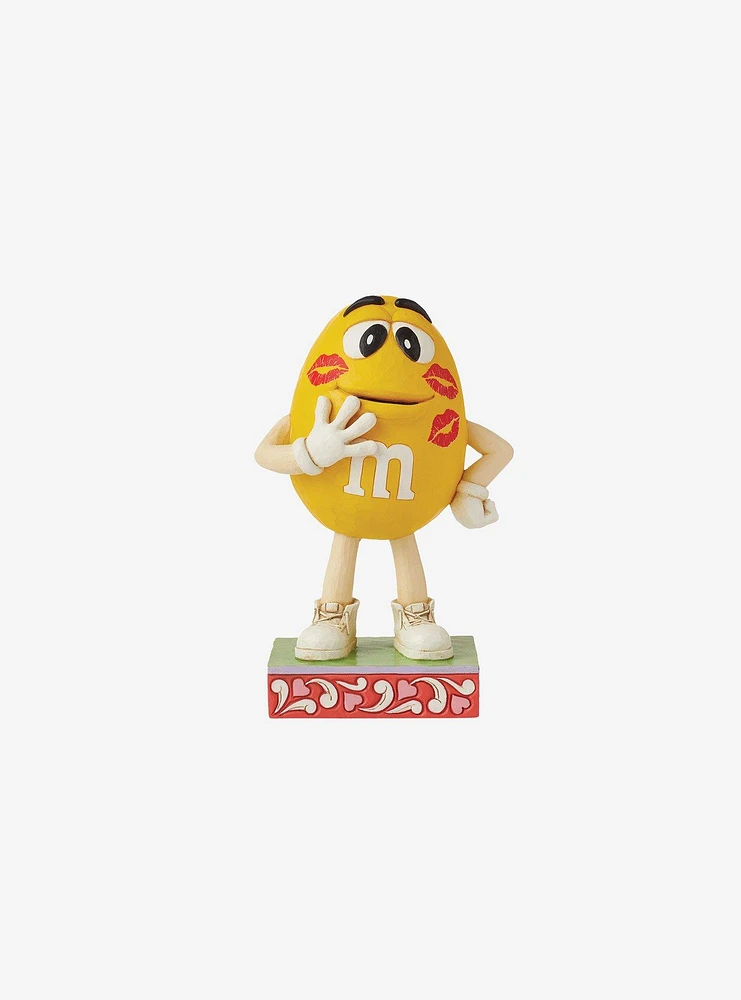 M&M's Yellow Kisses Jim Shore Figure