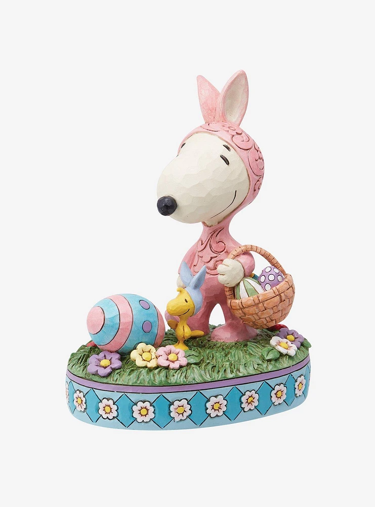 Peanuts Snoopy & Woodstock Easter Bunnies Jim Shore Figurine