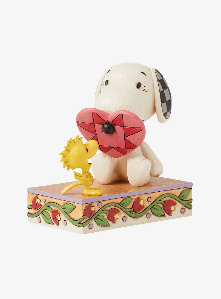 Peanuts Snoopy Heart on Nose Jim Shore Figure