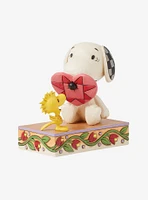 Peanuts Snoopy Heart on Nose Jim Shore Figure