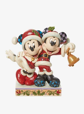 Disney Mickey & Minnie Santa Jim Shore Figure