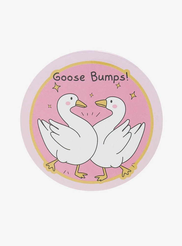 Goose Bumps 3 Inch Button