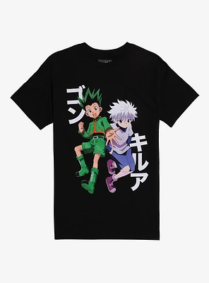 Hunter X Gon & Killua Names T-Shirt