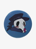 Chibi Plague Doctor Texting 3 Inch Button