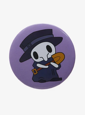 Plague Doctor Chibi 3 Inch Button