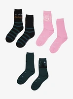 Wicked Elphaba & Glinda Icons Crew Sock Set