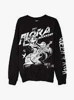 Winx Club Flora Rockstar Girls Sweatshirt