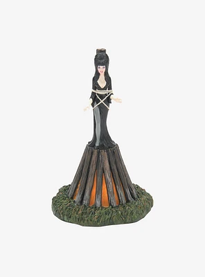 Elvira At The Stake Hot Properties Village Figure