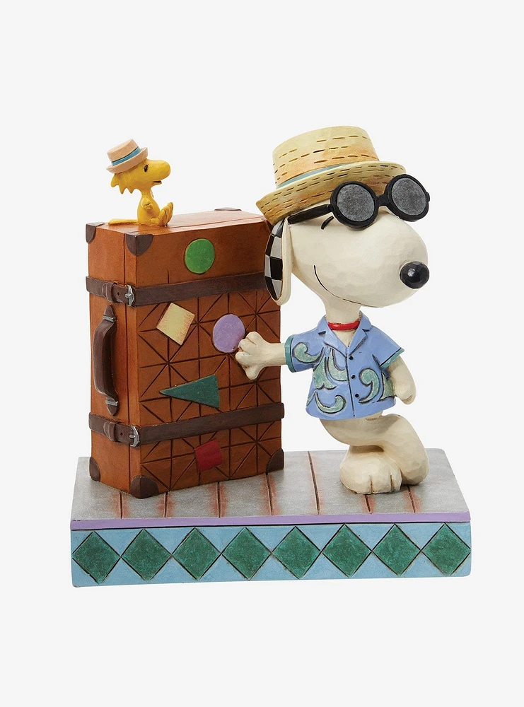 Peanuts Snoopy & Woodstock Vaca Jim Shore Figure