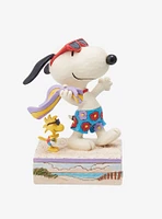 Peanuts Snoopy & Woodstock Poolside Jim Shore Figure