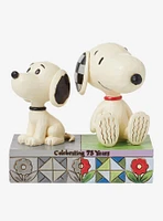 Peanuts Snoopy 1950s & Today Jim Shore Figure
